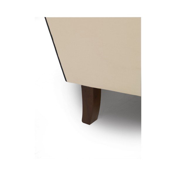 Krem kavč s temno modrimi obrobami Max Winzer Passion, 210 cm-image-1
