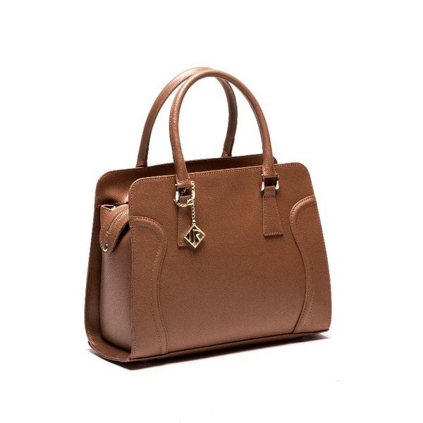 Usnjena torbica Isabella Rhea 427 Cognac-image-1