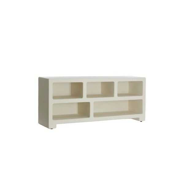 Kremno bel regal 140x60x35 cm Nahua – Light & Living-image-3