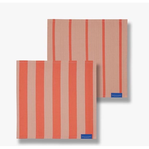 Tekstilni prtički v kompletu 2 ks Stripes – Mette Ditmer Denmark