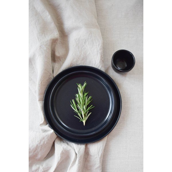 Črna kamnita skodelica ÅOOMI Luna, 80 ml-image-4