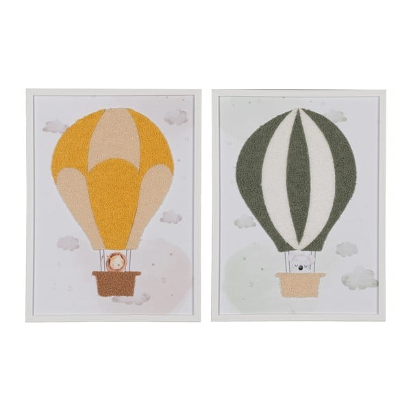 Otroške slike v kompletu 2 ks 30x40 cm Balloon – Ixia