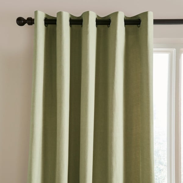 Zelene zavese v kompletu 2 kos 229x168 cm Chambray - Catherine Lansfield