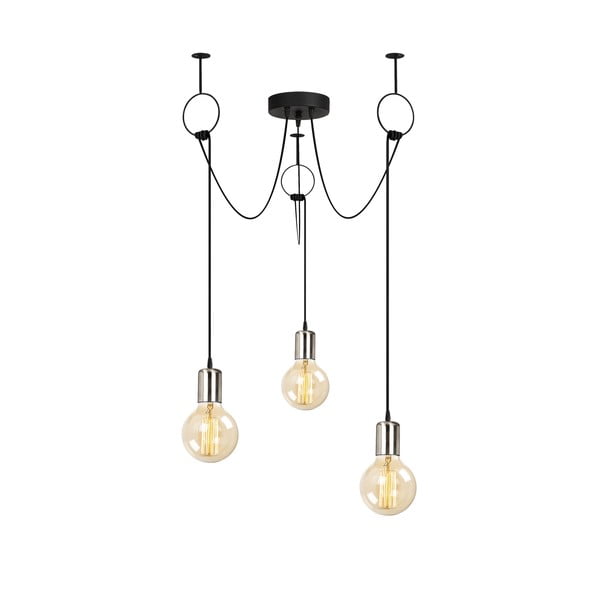 Črna viseča svetilka Opviq lights Sirin-image-2