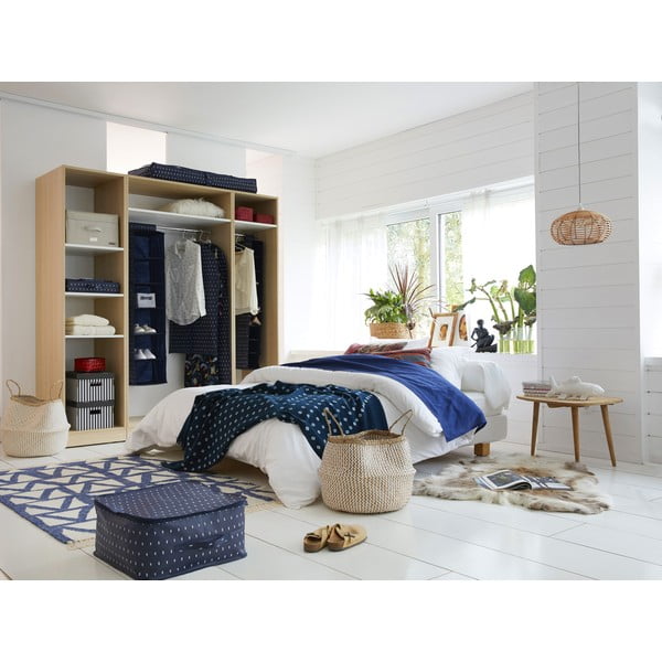 Temno modra zaščitna vreča za obleke Compactor Kasuri Range, dolžina 137 cm-image-1