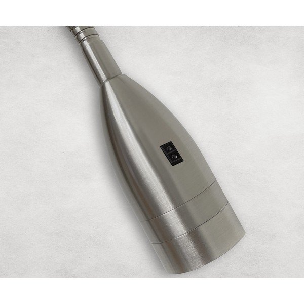 Kovinsko LED zatemnitveno točkovno svetilo v srebrni barvi Sten – Fischer & Honsel-image-2