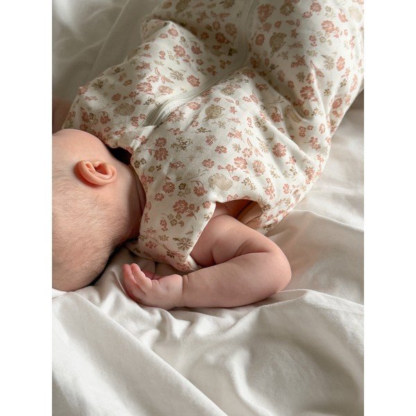 Bež otroška spalna vreča iz organskega bombaža 45x87 cm Augusta – Cam Cam Copenhagen-image-4