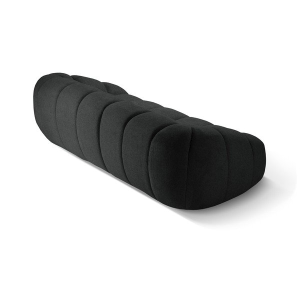 Črna sedežna garnitura 294 cm Diana – Micadoni -image-3