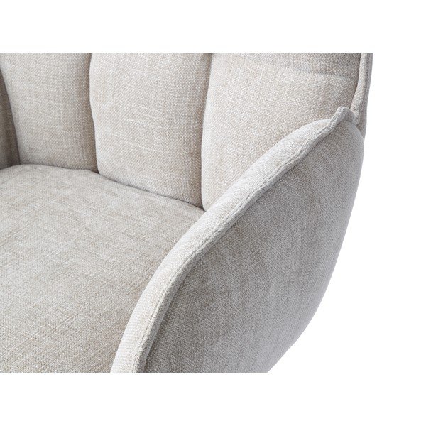 Kremno beli oblazinjeni jedilni stoli v kompletu 2 ks Marilla – Unique Furniture-image-1