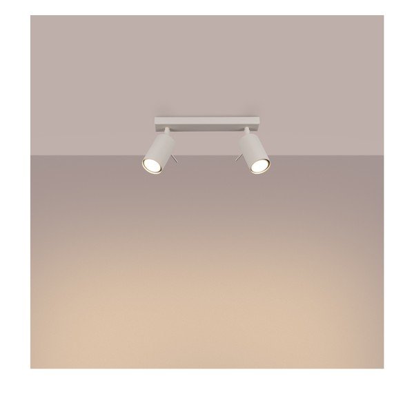 Kremno belo točkovno svetilo 6x30 cm Etna – Sollux-image-2