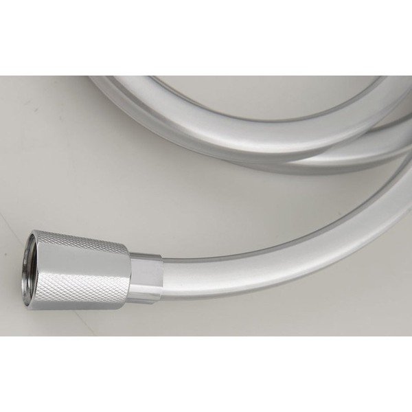 Plastična cev za tuš v srebrni barvi Quadroflex – Sapho-image-1
