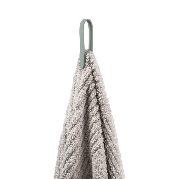 Prašno zelena silikonska sponka za brisače 2 ks Loop – Zone-image-1