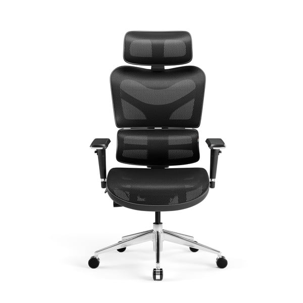 Črn pisarniški stol V-Commander – Diablo Chairs-image-2