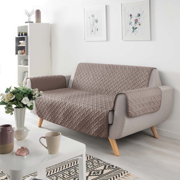 Rjava zaščitna prevleka za štirised Lounge – douceur d'intérieur-image-2