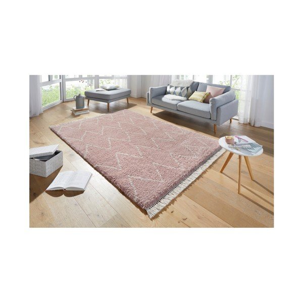 Roza preproga Mint Rugs Rotonno, 200 x 290 cm-image-1