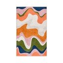 Oranžna pralna preproga 120x180 cm Squiggly Orange – Mila Home