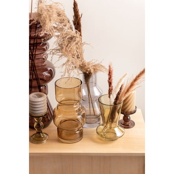 Siva sveča PT LIVING Layered, višina 7,5 cm-image-4