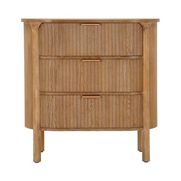 Komoda iz masivne jelke v naravni barvi 80,5x82x47 cm Gothenburg – Mauro Ferretti