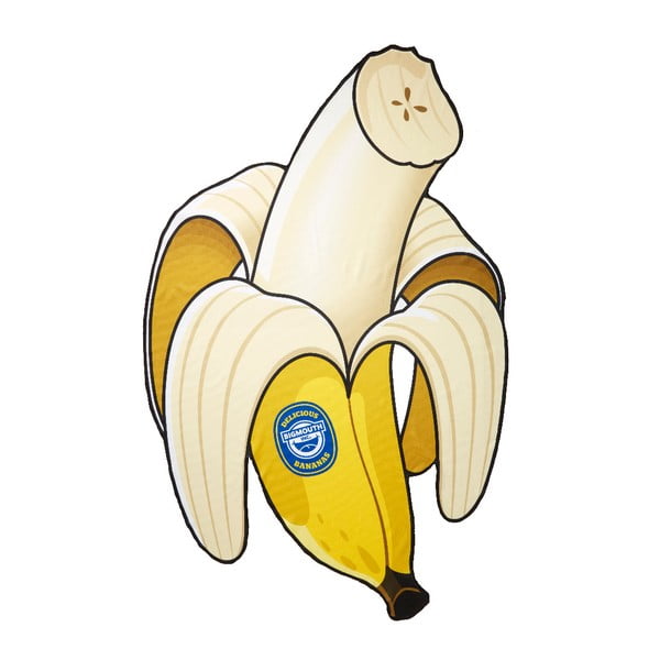 Plažna odeja v obliki banane, 191 x 191 cm, Big Mouth Inc.