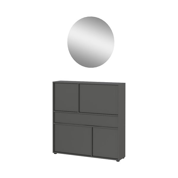 Antracitno siv set za hodnik Ameca 2.0 – Germania