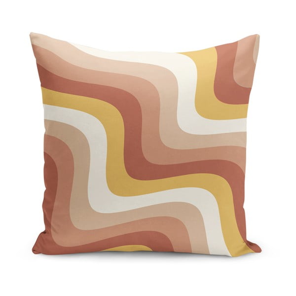 Prevleka za blazino 43x43 cm Creamy Strawberry Swirl – Mila Home