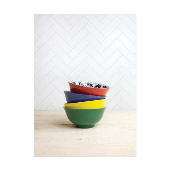 Set 4 keramičnih skled Kitchen Craft, ø 15 cm-image-1
