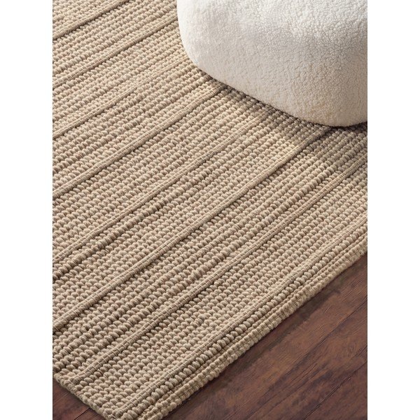 Bež ročno tkana volnena preproga 80x150 cm Camden Parker – Ted Baker-image-3