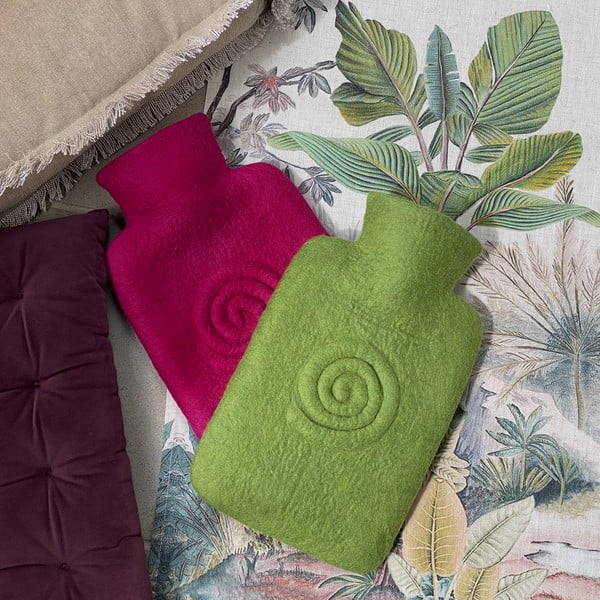 Termofor s prevleko iz 100 % merino volne Classic - Hugo Frosch-image-1