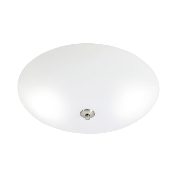 Bela stropna svetilka s steklenim senčilom ø 39 cm Platillo – Markslöjd