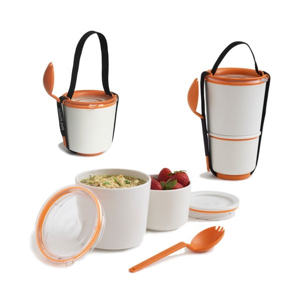 Oranžna posoda za malico Black + Blum Lunch Pot-image-1