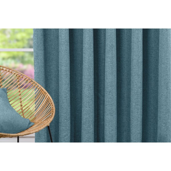Modra zavesa 140x260 cm Atacama – Mendola Fabrics-image-1