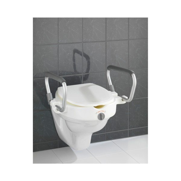 Nastavek za WC školjko z naslonjali za roke za starejše Wenko Secura, 47,5 x 55 cm-image-3