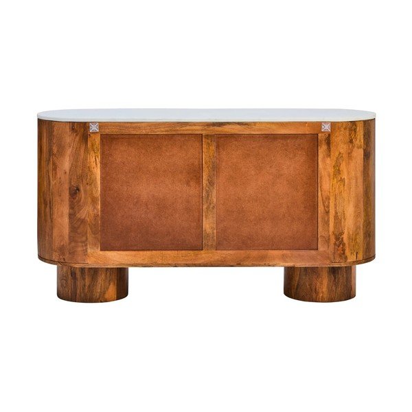 Komoda iz masivnega manga v naravni barvi 140x75x45 cm Torcino – Premier Housewares-image-4