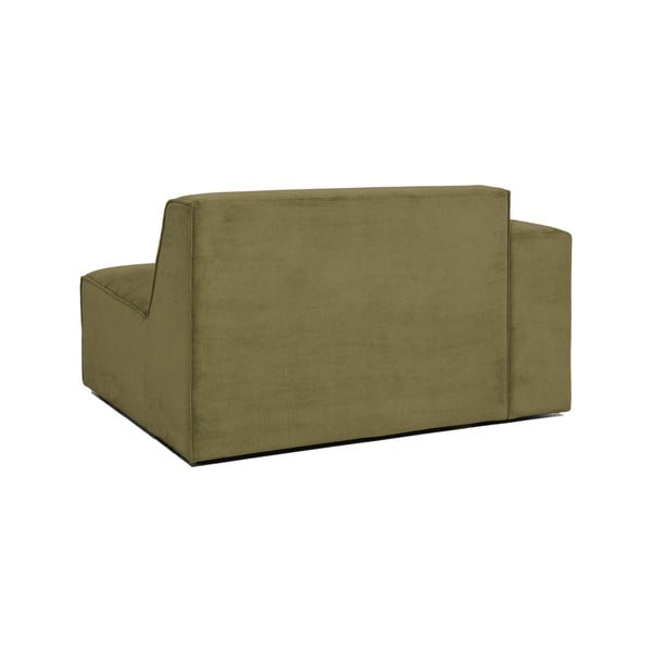 Zelen končni modul kavča Scandic Sting, 124 cm, levi kot-image-3