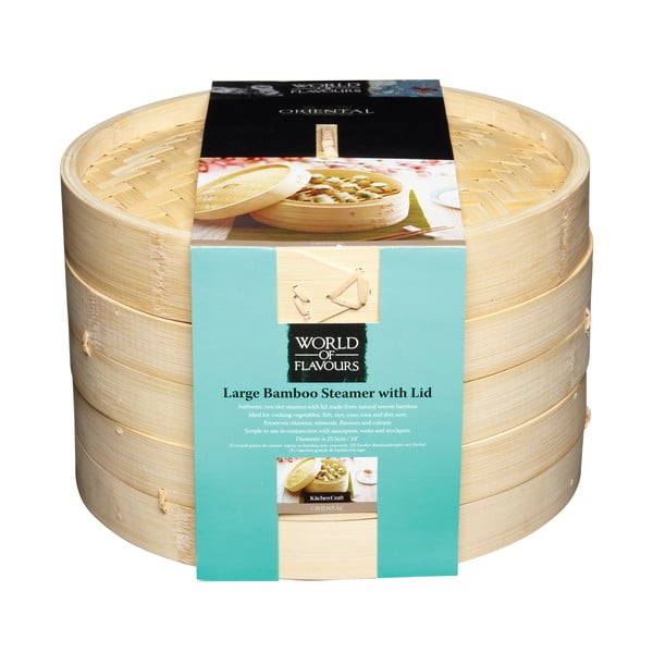 Bambusov pripomoček za kuhanje na pari Oriental – Kitchen Craft-image-1