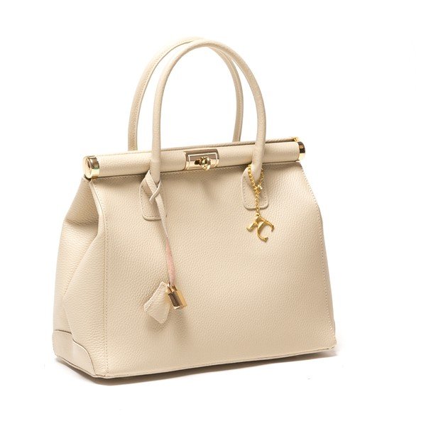 Usnjena torbica Renata Corsi 1012 Beige-image-1