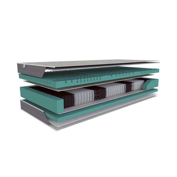 Obojestranska vzmetnica Materasso Aloe bio-ex 3/4, 160 x 200 cm-image-3