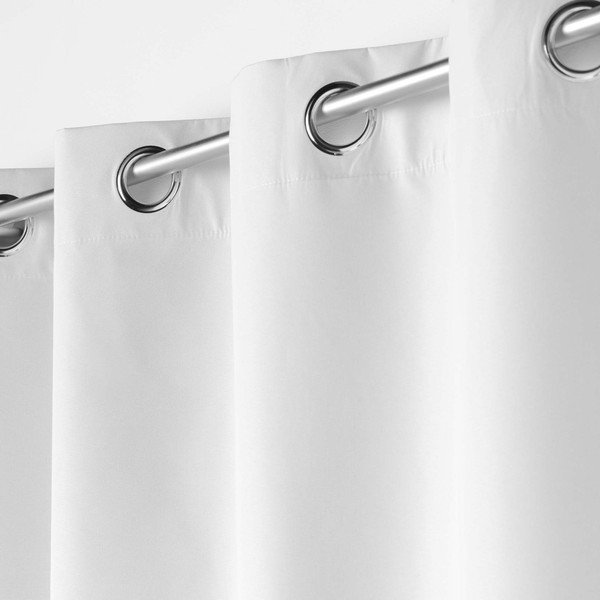 Svetlo siva zatemnitvena zavesa iz mikrovlaken 140x260 cm Obscure – douceur d'intérieur-image-1