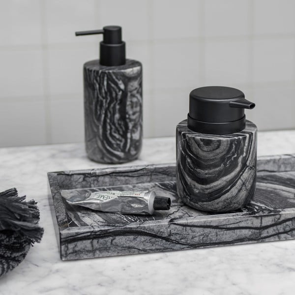 Marmorni dekorativni pladenj 16x31 cm Marble – Mette Ditmer Denmark-image-1