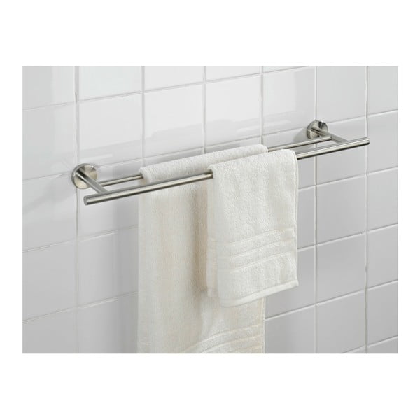 Stensko držalo za brisače iz nerjavečega jekla v mat srebrni barvi Bosio – Wenko-image-2