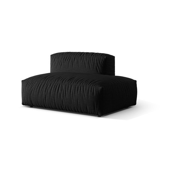 Črn modul za sedežno garnituro (desni kot) Martina – Micadoni Home-image-2