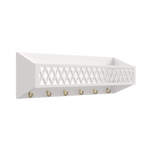 Bel stenski otroški obešalnik 75x25 cm Harlequin – Cam Cam Copenhagen