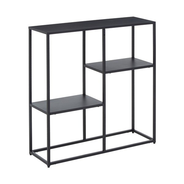 Črn jeklen regal 80x81x26 cm Acero – Premier Housewares