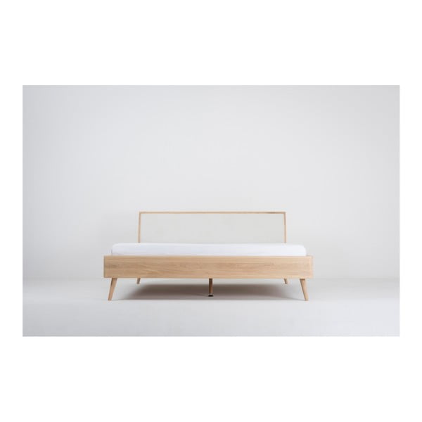 Postelja iz hrastovega lesa Gazzda Ena, 160 x 200 cm-image-3