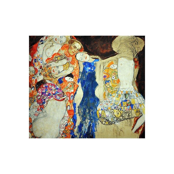 Gustav Klimt - Nevesta, 60x60 cm