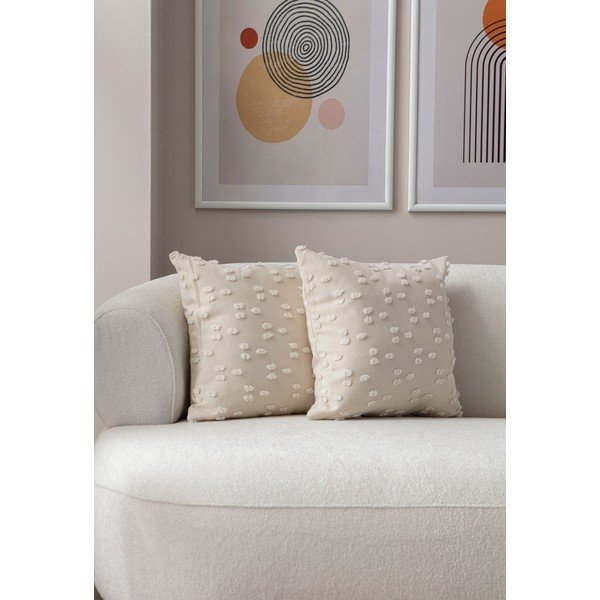 Prevleke za blazino v kompletu 2 ks 43x43 cm Tuffet – Mioli Decor-image-1