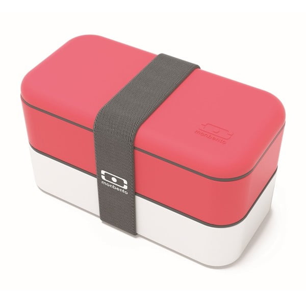 Rdeče-bela škatla za kosilo Monbento Original