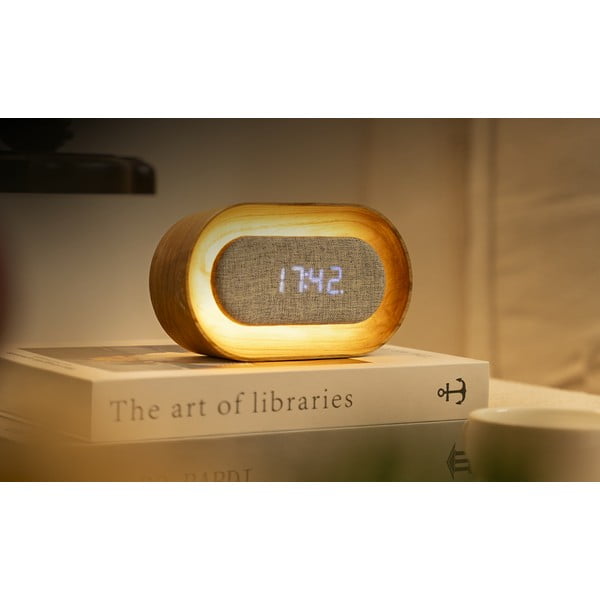 Digitalna budilka Lumos Ash – Gingko-image-2