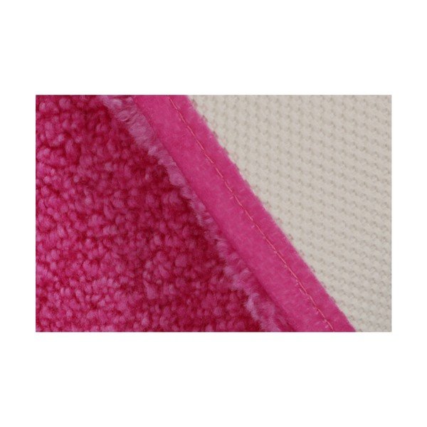 Fuksija roza kopalniška preproga Confetti Bathmats Miami, 57 x 100 cm-image-3