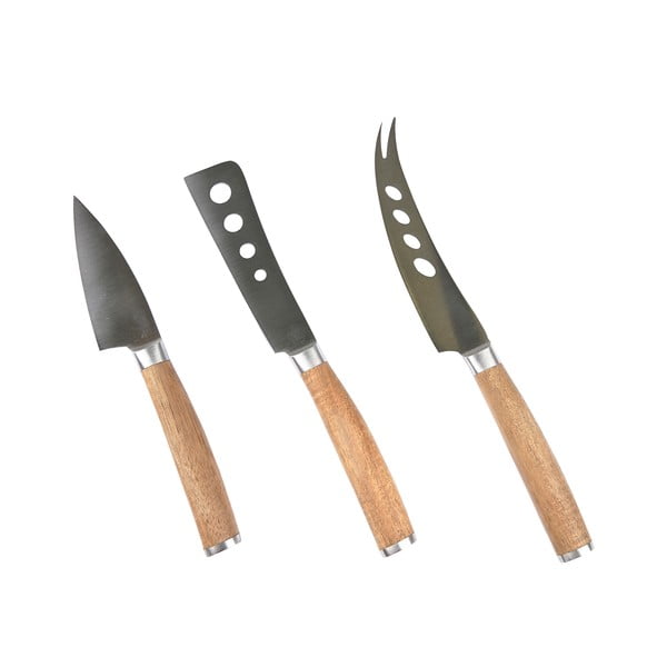Komplet jeklenih nožev 3 kos - Holm